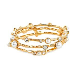 Kenneth Jay Lane, Triple Bangle Bracelet Set
